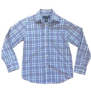 Young Kings by Steve Harvey Button Down Long Sleeve Shirt Size 10